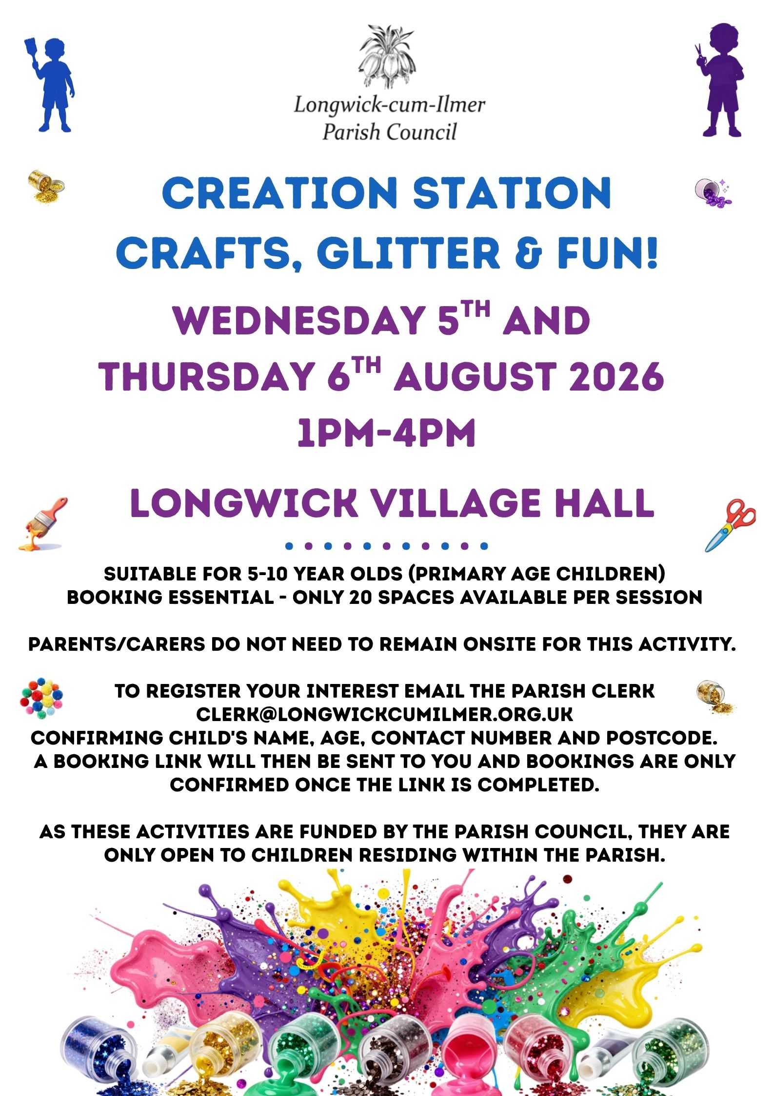 Creation station summer event